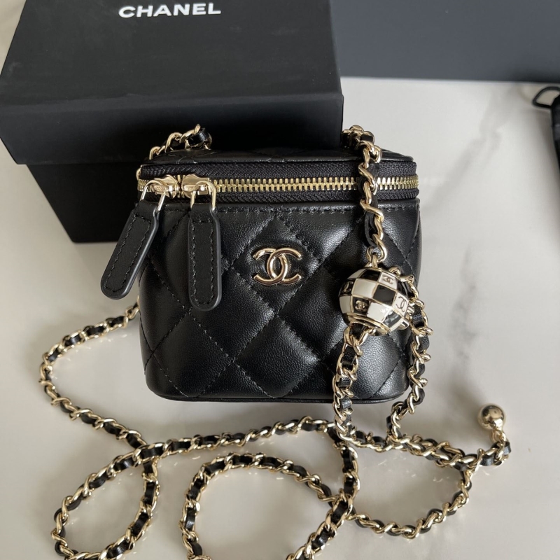 Ch*el cosmetic bags